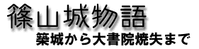 篠山城物語　築城から大書院焼失まで