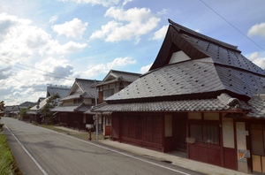 福住の町並み（安口）