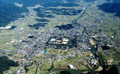 篠山城下町地区全景