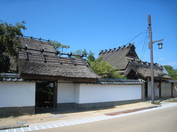 御徒士町武家屋敷群の町並み